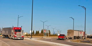 Worthington, Minn roundabout