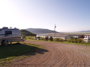 Early morning in the Black Hills looking southeast.