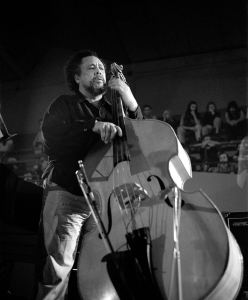 Charles Mingus on bass