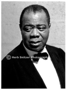 Somber Louis by Herb Snitzer